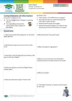 Click to view Resource 101202 Comprehension of Information - Interpreting Texts