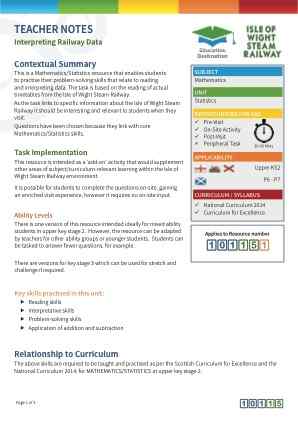 View Teacher Note