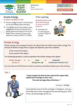 Thumbnail image of page 1 of Education Destination resource 101411