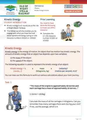 Thumbnail image of page 1 of Education Destination resource 101412