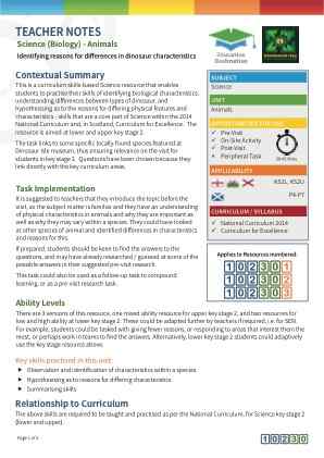 View Teacher Note