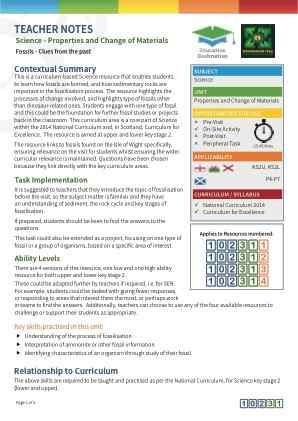View Teacher Note