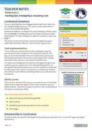 View Teacher Note