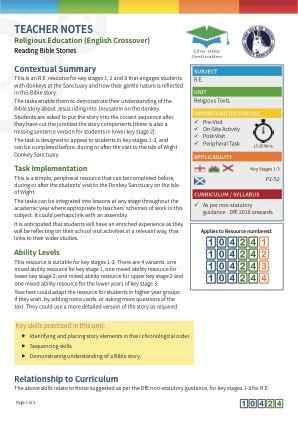 View Teacher Note