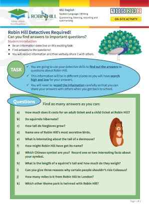 Thumbnail image of page 1 of Education Destination resource 105292