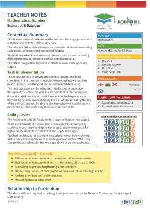 View Teacher Note
