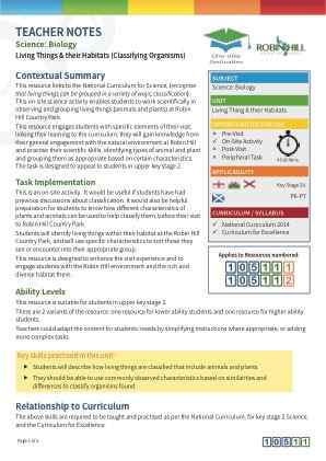 View Teacher Note