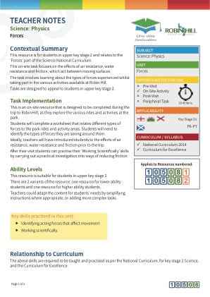 View Teacher Note