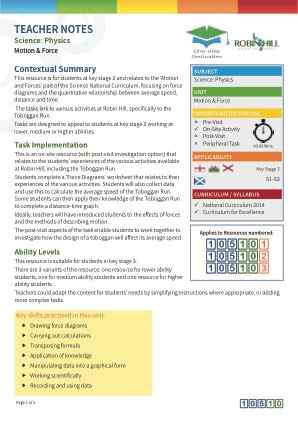 View Teacher Note