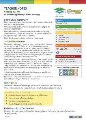 View Teacher Note