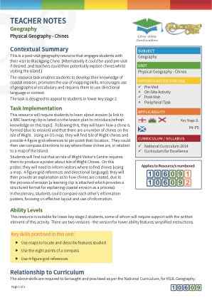 View Teacher Note
