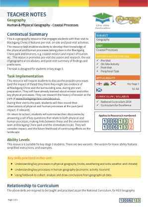 View Teacher Note