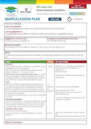 View Sample Lesson Plan