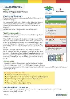 View Teacher Note