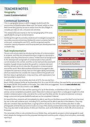 View Teacher Note