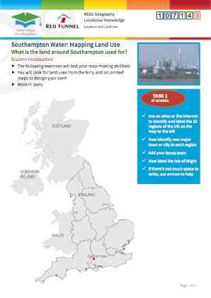 Click to view Resource 107143 Southampton Water: Mapping Land Use