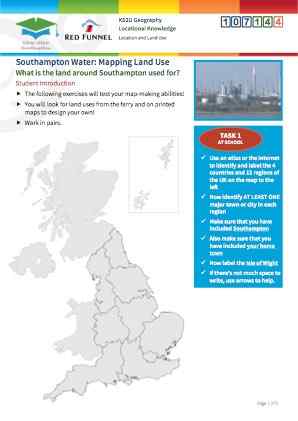 Click to view Resource 107144 Southampton Water: Mapping Land Use