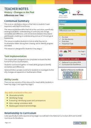 View Teacher Note