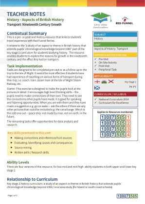 View Teacher Note