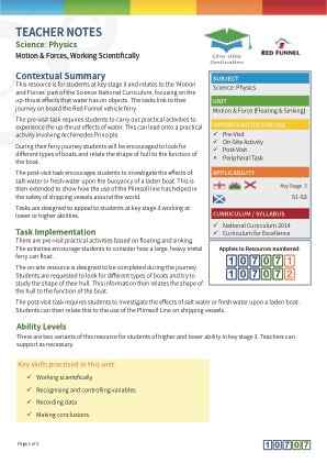 View Teacher Note