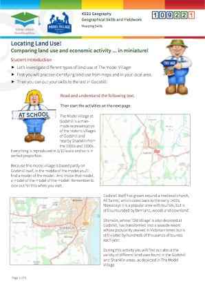 Click to view Resource 109221 Locating Land Use! Comparing Land Use and Economic Activity in Miniature