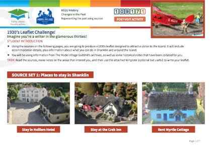 Click to view Resource 109171 1930s Leaflet Challenge!