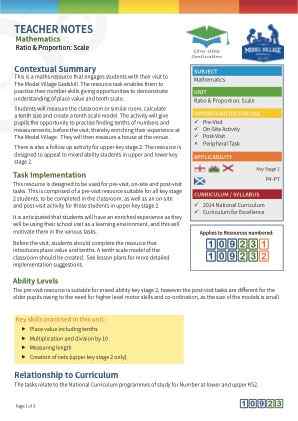 View Teacher Note
