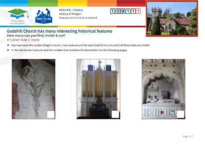 Click to view Resource 109111 Historical Features of Godshill Church