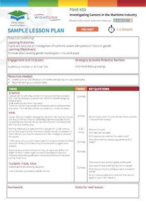 View Sample Lesson Plan