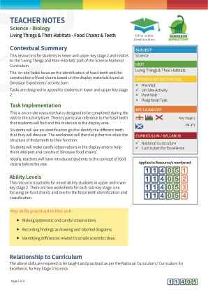 View Teacher Note