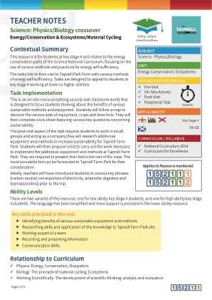 View Teacher Note