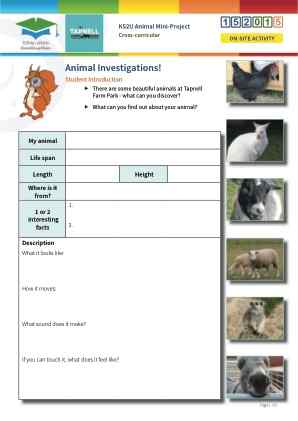 Click to view Resource 152015 Animal Mini-Project