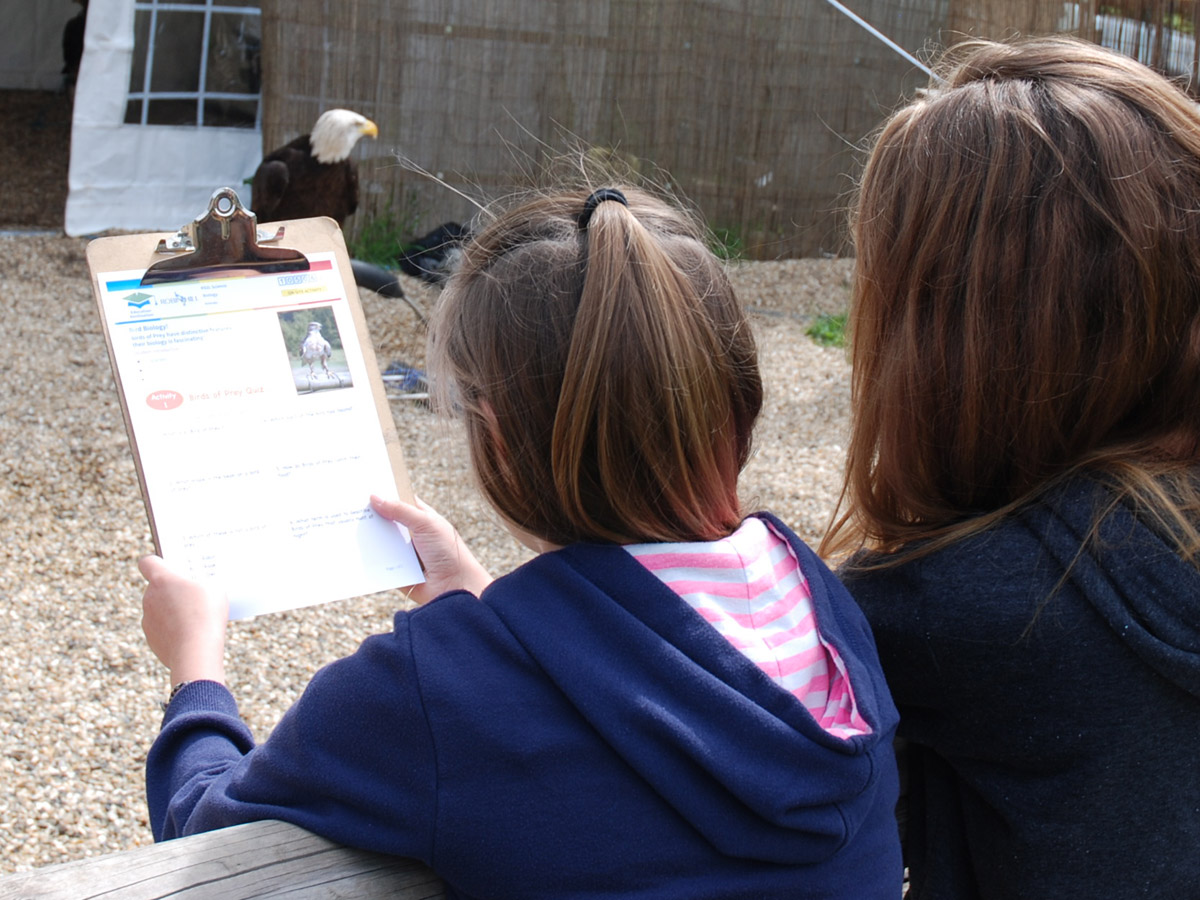 Education Resource number 105062 in use by students on a school trip