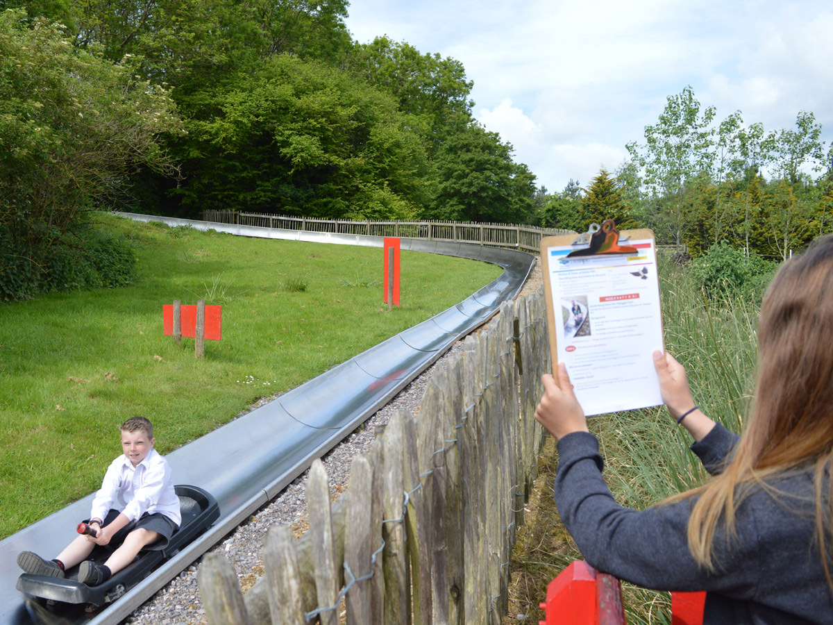 Education Resource number 105091 in use by students on a school trip