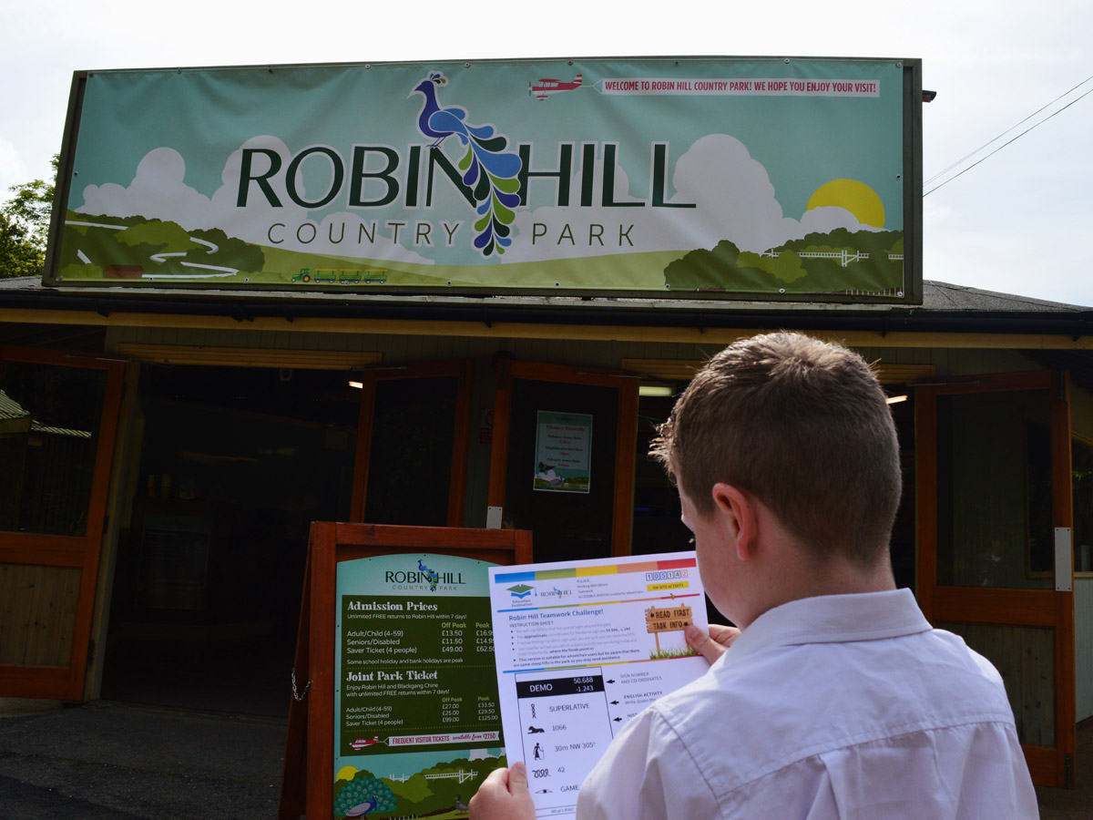 Education Resource number 105141 in use by students on a school trip
